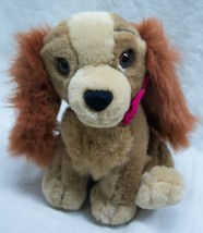 Vintage Walt Disney Lady And The Tramp Lady Dog 7&quot; Plush Stuffed Animal Toy - £15.59 GBP