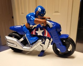 Playskool Heroes Marvel Super Hero Adventures Captain America Victory Racer - £11.92 GBP