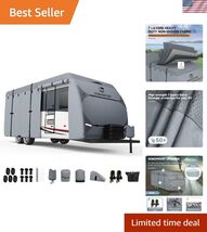 7 Layers Heavy Duty RV &amp; Trailer Cover, Toy Hauler Cover Fits 18'-20' RV... - $310.35
