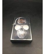 Harley Davidson Zippo Lighter Never Used Skull Glasses Motor Cycle Hat F... - €17,19 EUR