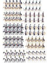 100pcs Medieval Armoured Skeleton Legion Soliders Collection Minifigures - $17.58+