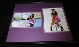 Victoria Justice Signed Framed 16x20 Photo Set JSA Victorious Eye Candy Zoey 101 - £110.99 GBP