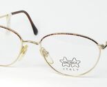 LUXOTTICA LU 2196 G730 GOLD /BROWN EYEGLASSES GLASSES FRAME 52-18-135mm ... - $59.27