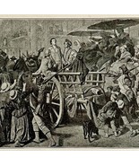 1935 Victims of the Terror During French Revolution Religious Art Print ... - $911.34 MXN
