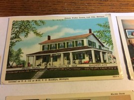 Lot of 4 Early /Vintage Postcards , Iris Hills Mich, Walker Tavern And More. - £14.38 GBP