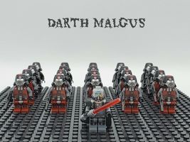21Pcs Darth Malgus Leader Imperial Trooper Star Wars Clone Wars Minifigures Toys - £26.04 GBP