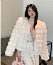 Winter Fashion Faux Fur Coat - £67.58 GBP