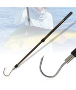 Dutiplus Telescopic Fish Gaff with Stainless Sea Fishing Spear Sharp Hoo... - $140.36