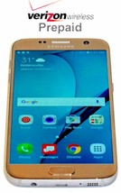 Unlocked Samsung Galaxy S7 - 32GB - No Contract Verizon Prepaid Phone CDMA 4G  - £87.25 GBP+