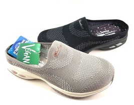 Skechers 100310 Air-Cooled Memory Foam  Slip On Sneaker Mule Choose Sz/C... - £54.27 GBP