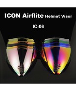 Motorcycle Icon Airflite Visor Shield Fliteshield Mirrored Airflite Face... - £18.63 GBP+