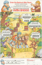 Post Cereal Cocoa Pebbles cereal~Unused 2 Sided Puzzle-17&quot; x 11&quot; Fred &amp; ... - £20.64 GBP