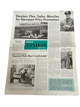 VTG Chrysler Times Salesman Newsletter February 1961 Dealership Imperial... - $23.26