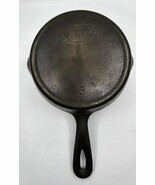 Favorite Piqua Ware No. 3 Skillet Smiley Face Logo Georgeous - $1,459.35 MXN
