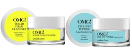 Double Dare  OMG Peptide Moisturizer+OMG Sugar Cleanser (2 ITEMS) - £45.88 GBP