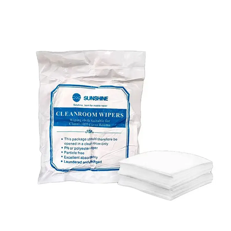 400PCS/Bag Soft Cleanroom Tissue Wiper Non-Dust Wiping Cloth LCD Repair ... - £50.31 GBP