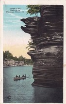 Hawk&#39;s Bill Dells of the Wisconsin River Kilbourn 1927 Postcard D47 - £2.36 GBP