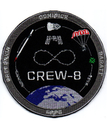 Human Space Flights SpaceX Crew-8 SPX Dragon Endeavour USA Embroidered Patch - $25.99 - $59.99