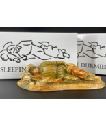 Sleeping Saint Joseph Statue 5 Inch hand painted in Colombia - $35.00