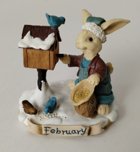 Bunny Toes Figurine CHESTER - Sharing with Friends 1995 - February - $12.87