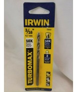 Irwin Turbomax High Speed Steel 3/16&quot; 73312 - £5.17 GBP