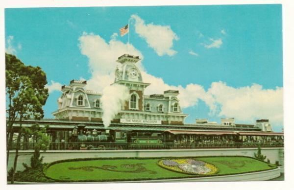 Primary image for Vintage WALT DISNEY WORLD Postcard The Walt Disney World R.R. 3x5 Unused