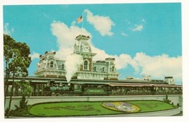 Vintage WALT DISNEY WORLD Postcard The Walt Disney World R.R. 3x5 Unused - £4.55 GBP