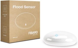Fibaro Fgfs-101 Zw5 Fgfs101Zw5 Flood Sensor, Z-Wave Plus Water Leak, White. - $77.98