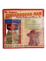 Gingerbread Man Cookie Cutter and Recipe Set Ladybird 1997 Sealed - $14.48