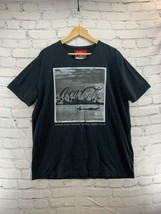 Coca-Cola T-Shirt Men’s Sz XL Black White Tropical Photo Graphic Tee - £17.91 GBP