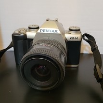 Pentax ZX-M 35mm SLR with Pentax-F 35-80mm Lens For PARTS OR REPAIR - $19.99