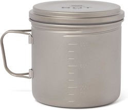 Vargo Titanium Bot Xl |1.1L Camp Cooking Pot | Nests Standard Isobutane, 156G - £111.26 GBP