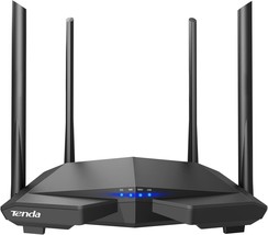 Tenda Ac1200 Smart Wifi Router, High Speed Dual Band Wireless Internet, Ac6 - $39.99