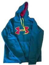 Under Armour Sweatshirt Hoodie Pullover Blue Academy Youth Kids SM/p - £18.07 GBP