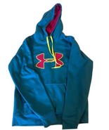 Under Armour Sweatshirt Hoodie Pullover Blue Academy Youth Kids SM/p - €19,96 EUR