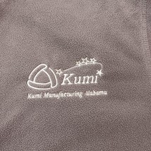 Eddie Bauer KUMI MANUFACTURING ALABAMA Men's Gray Full Zip Pockets Sweatshirt XL image 4