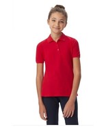 French Toast Girls Boys Top Polo Red 2-Pack Stretch School Uniform Shirt - $50.75 CAD