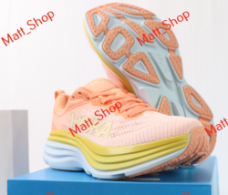 Hoka One One Bondi 8 Sneakers Women Size 6 US 1127952-SCPP Sport Gym Ath... - $149.54 CAD