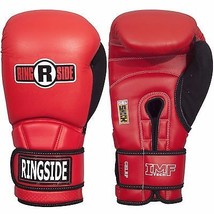 New Ringside Boxing MMA Kickboxing Gel Shock Safety Sparring 16oz Gloves - Red - £79.92 GBP