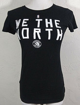 Toronto Raptors Juniors Top Small We The North Black Shirt Alstyle Short... - $9.99