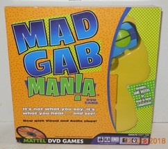 Mad Gab Mania DVD Game by Mattel 100% Complete - $14.50