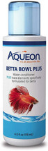 Aqueon Betta Bowl Plus Water Conditioner with Trace Elements for Optimal Betta H - £3.95 GBP