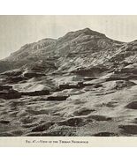 1942 Egypt View of the Theban Necropolis Historical Print Antique Epheme... - €17,04 EUR