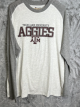 Texas A &amp; M University Auggies Champion Mens Long Sleeve Shirt Size 2XL XXL - £9.95 GBP