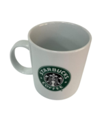 Starbucks Coffee Cup Mug Classic 1999 Siren Logo White Ceramic 16 Ounce ... - $217.05 MXN