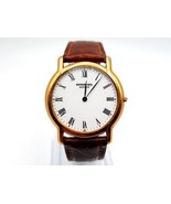 Raymond Weil Geneve 18K Gold Electroplated White Dial Watch New Battery ... - £117.68 GBP