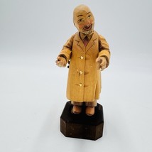 Anri Hand Carved Wood Doctor Figurine Pediatrics Medicine 6.75&quot; Folk Art... - $26.10