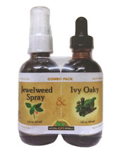 HEALTHY SKIN SUPPORT COMBO PACK - IVY OAKY TINCTURE &amp; JEWELWEED SPRAY - £31.32 GBP