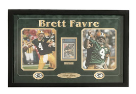 Brett Favre Signed Graded Rookie Card Framed BGS JSA RC Autograph Packers Falcon - £677.92 GBP