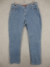 VTG Wrangler Women&#39;s Classic Jean High Rise Straight Size 12 x 34 Mom - £18.78 GBP